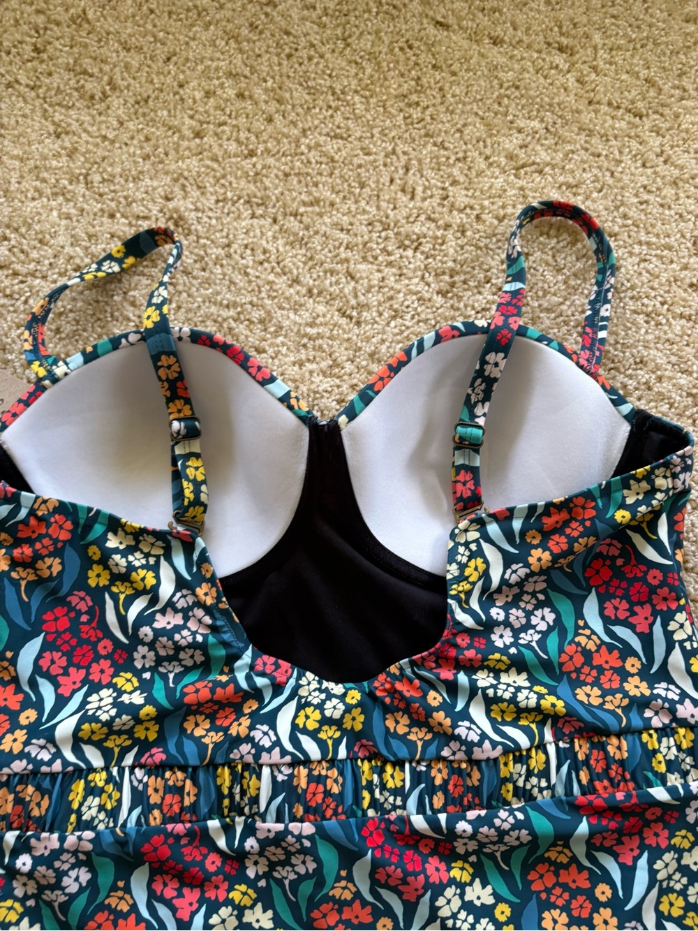Albion The Duchess One Piece Swimsuit Costa Floral XL NWT - Picture 4 of 5